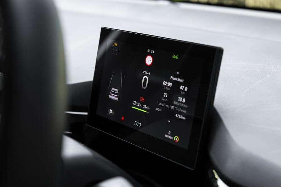 2023 MG4- Car odometer