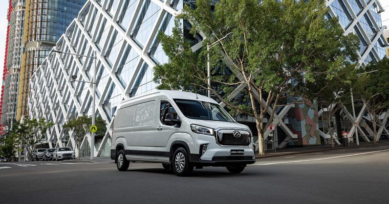 Aus Electric Trucks- thumbnail 1 White Van Driving
