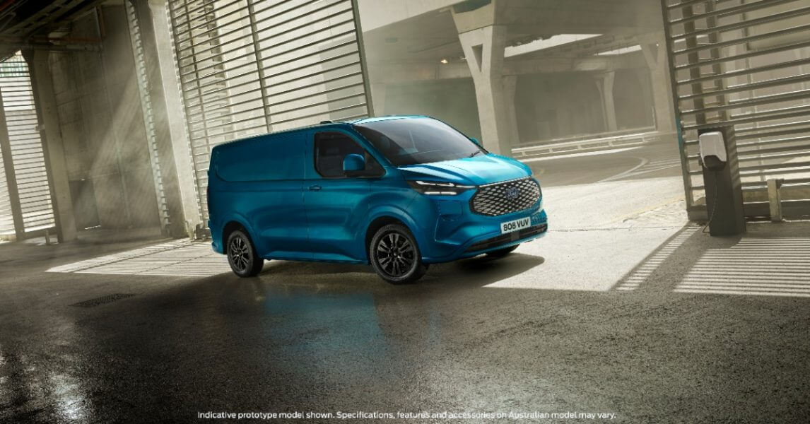 blue van