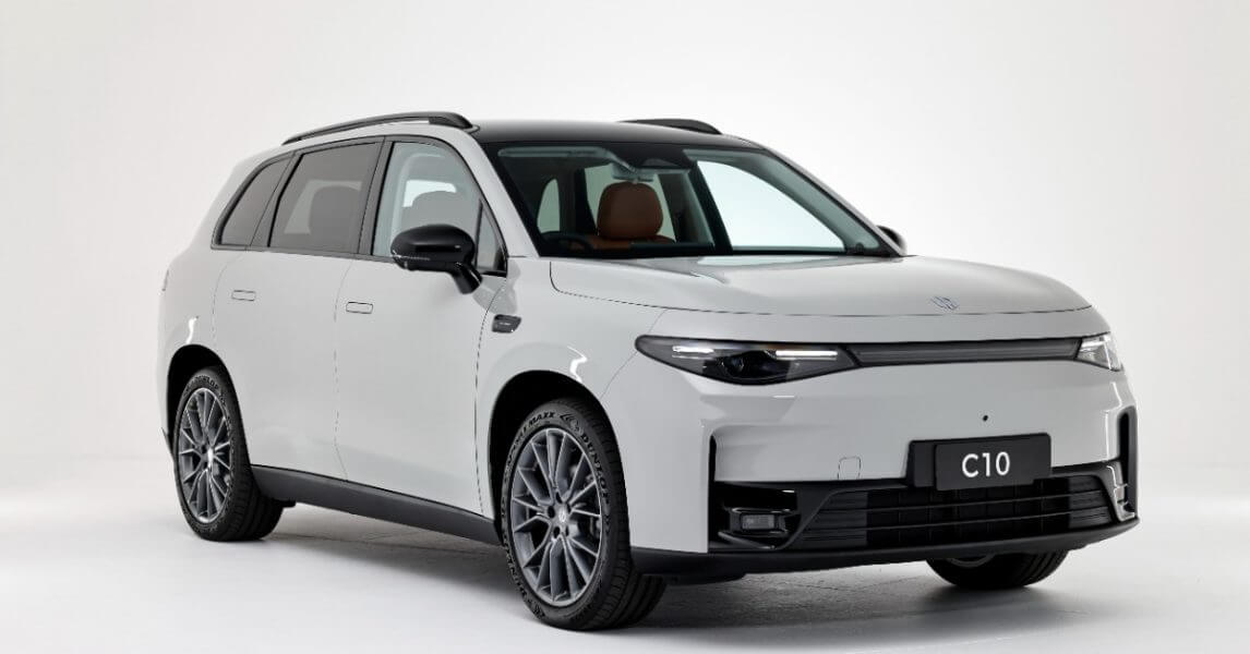 Vehicles coming to australia- white car with number plate C10