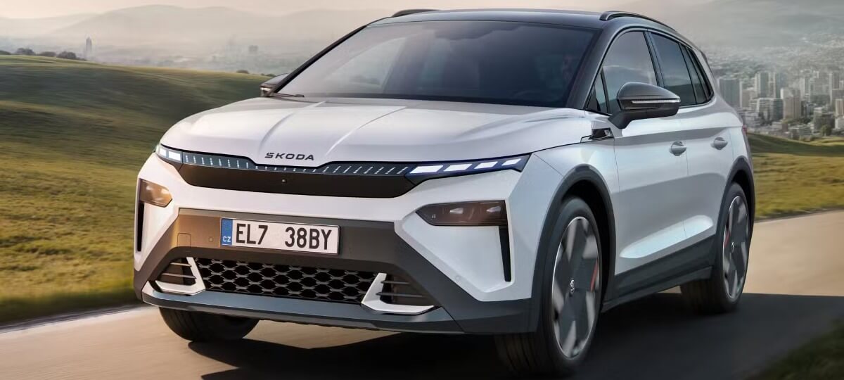 Vehicles coming to australia 2- white skoda driving