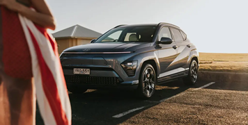 KONA Electric lifestyle outside