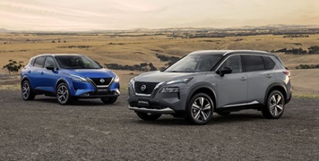 Nissan X-TRAIL and QASHQAI vehicles