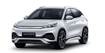 BYD Atto Essential in white