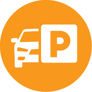 Car parking web icon