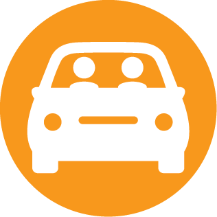 Motor vehicle web icon
