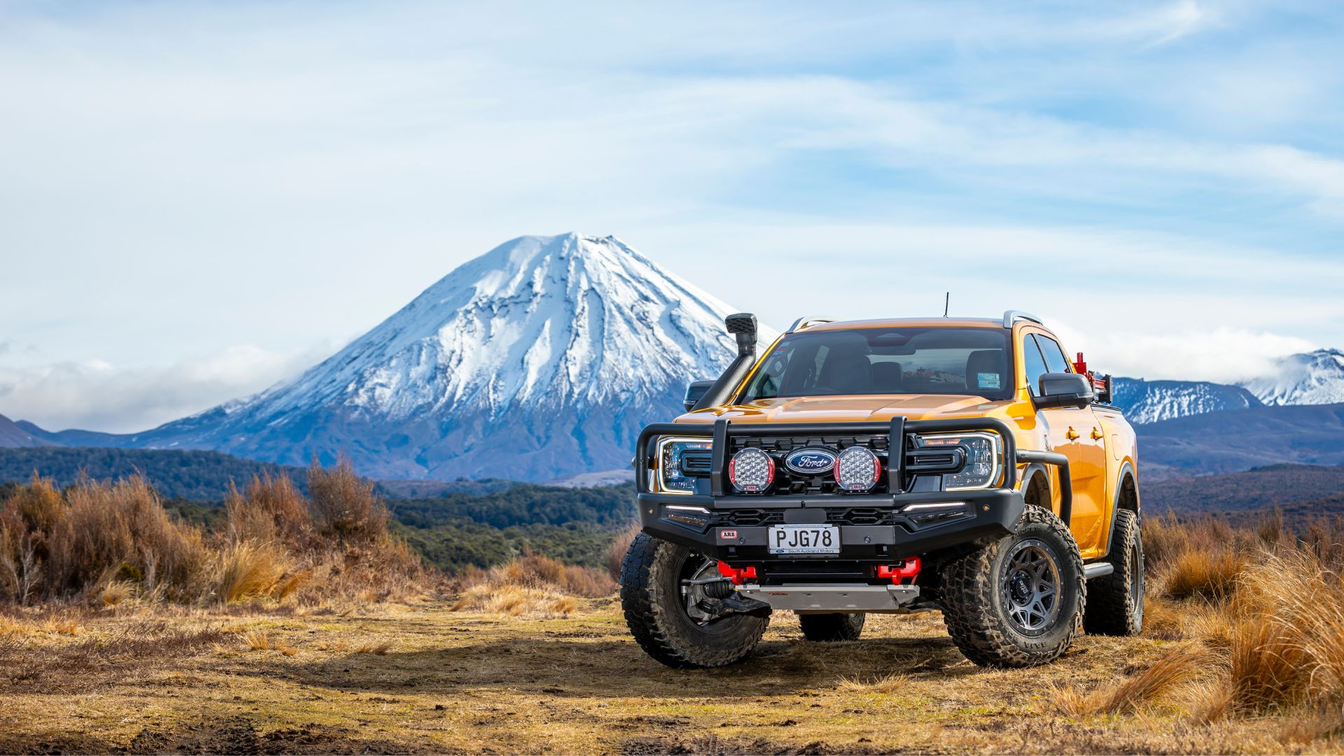 Ford Ranger with ARB fitout in New Zealand
