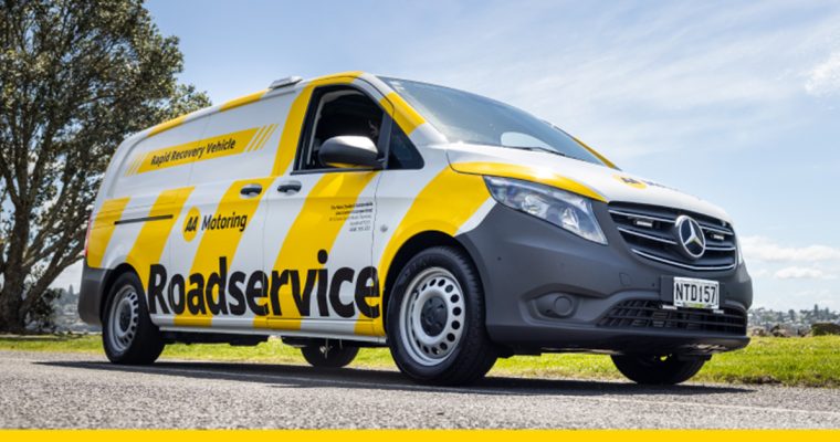 AA-Roadside-assistance AA Roadservice Vehicle