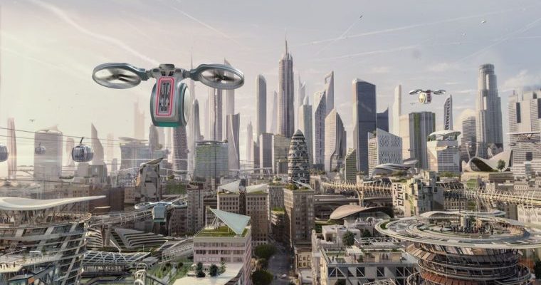 Future City An imagined city in the future