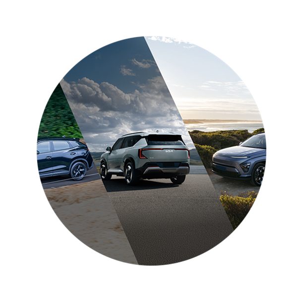 circlular-collage-of-three-evs-in-different-scenic-settings